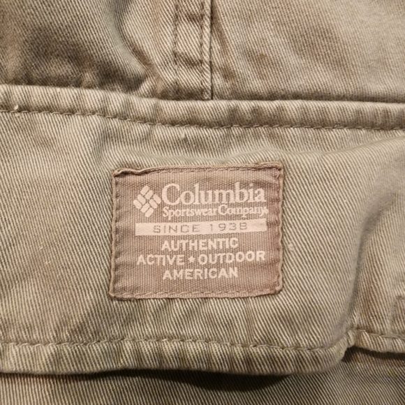 Columbia Men's Green Cargo Pants Size 36 - Picture 7 of 8